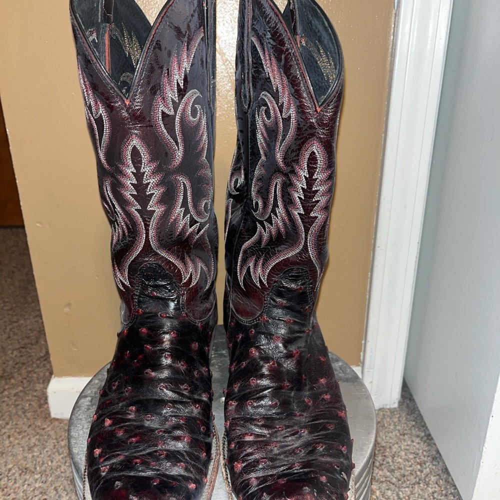 Nocona Black Cherry Western Boots